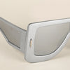 Wayfarer Sunglasses (Grey Lens | Silver Frame - MG4972)