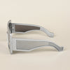Wayfarer Sunglasses (Grey Lens | Silver Frame - MG4972)