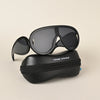 Wayfarer Sunglasses (Black Lens | Black Frame - MG4975)