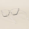 Voyage Black & Clear Cateye Eyeglasses for Women - MG4023