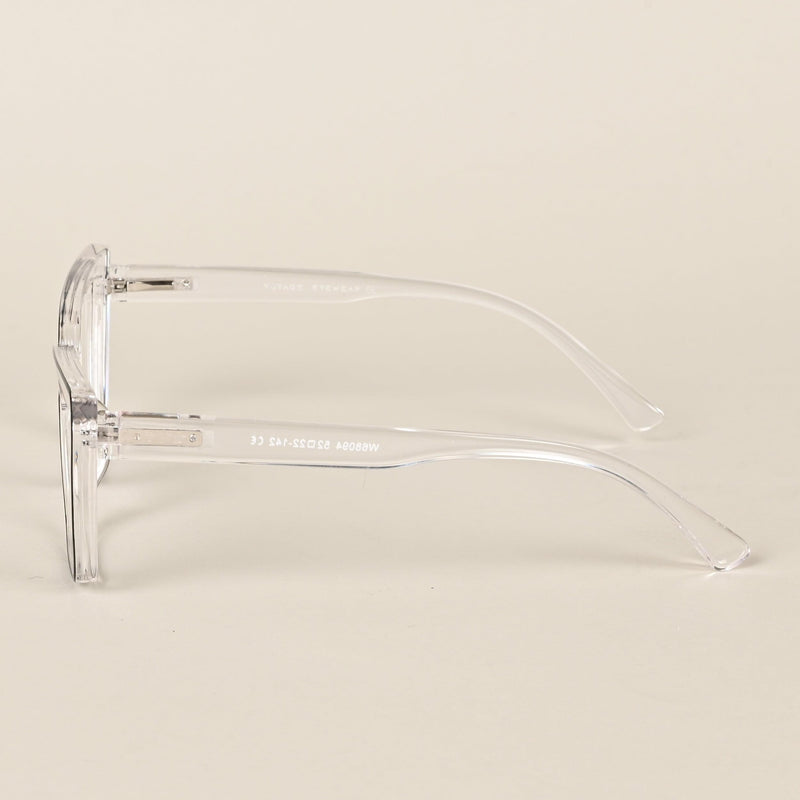 Voyage Black & Clear Cateye Eyeglasses for Women - MG4023