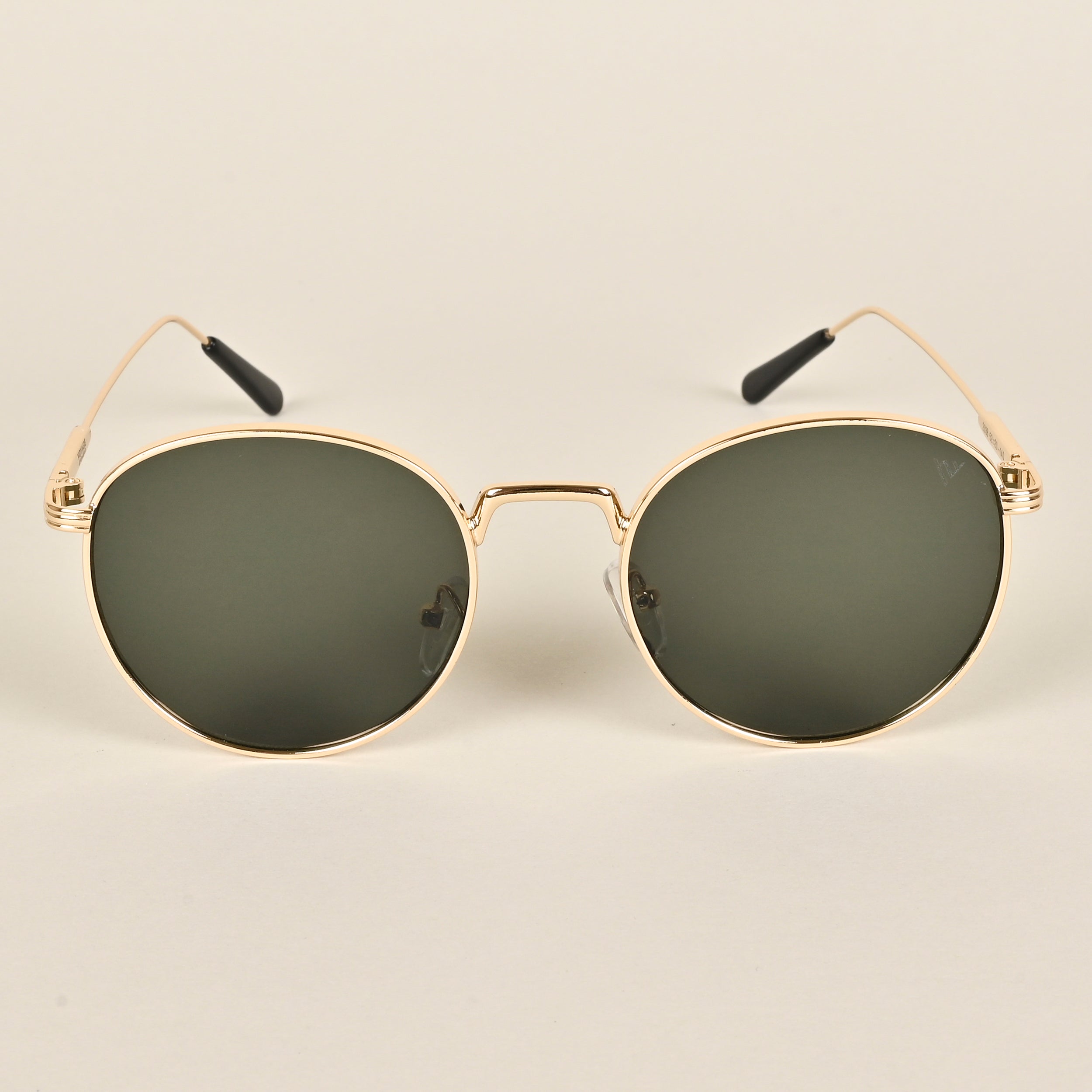 Voyage Round Green Sunglasses MG3048