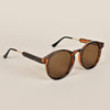 Bettle | Demi Brown Round Sunglasses - MG3880