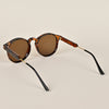 Bettle | Demi Brown Round Sunglasses - MG3880