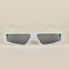 Crasher | Light Green Rectangle Sunglasses (2337MG3875)