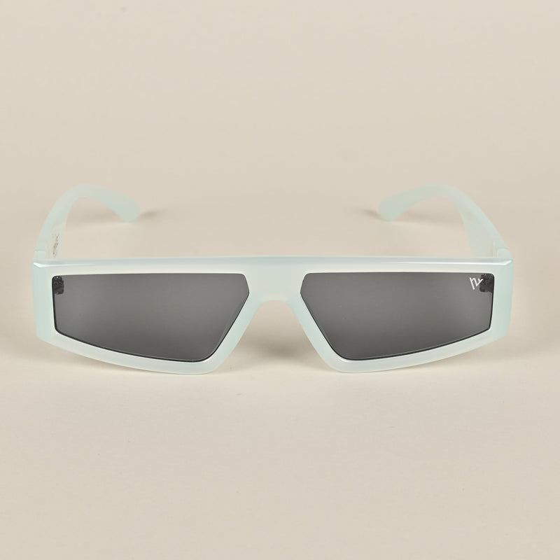 Crasher | Light Green Rectangle Sunglasses (2337MG3875)