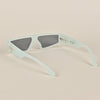 Crasher | Light Green Rectangle Sunglasses (2337MG3875)