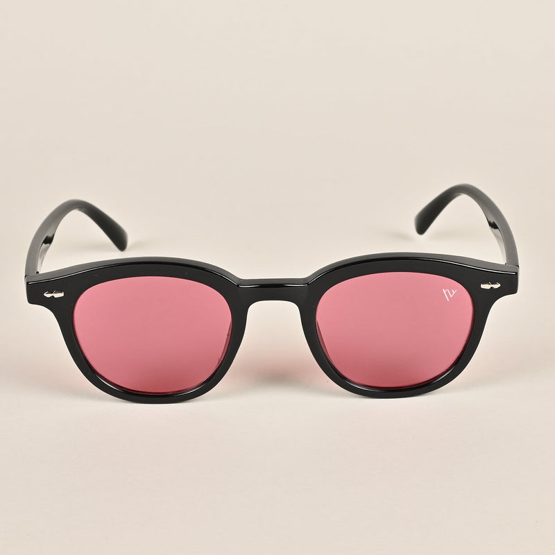 Voyage Red Round Sunglasses (86374MG3908)