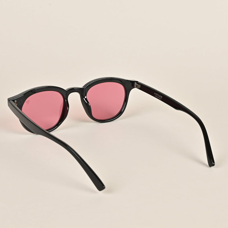 Round Red Sunglasses - MG3908