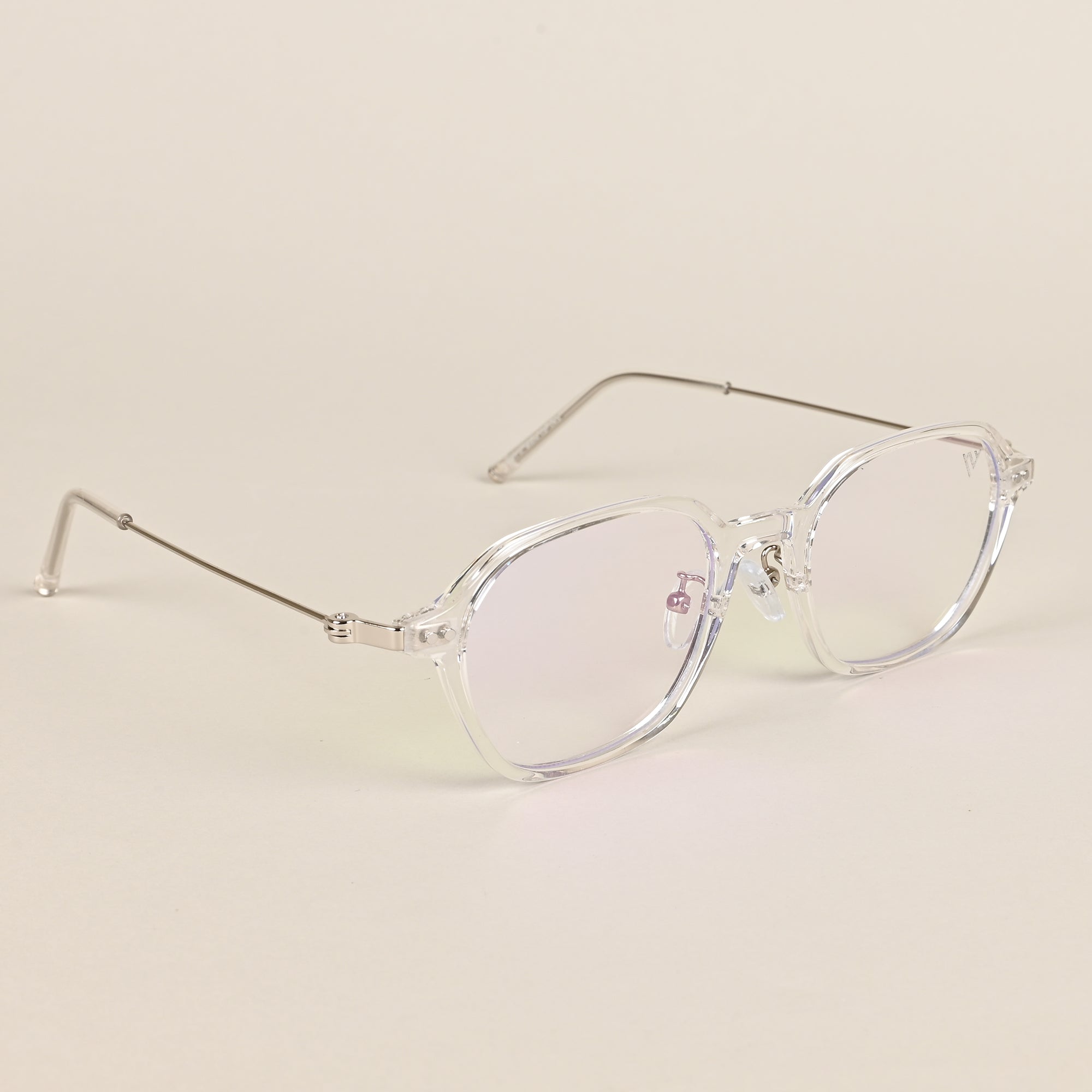 Voyage Clear Oval Eyeglasses (86573MG3890)