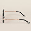 Light Brown & Pink Over Size Sunglasses - MG3912