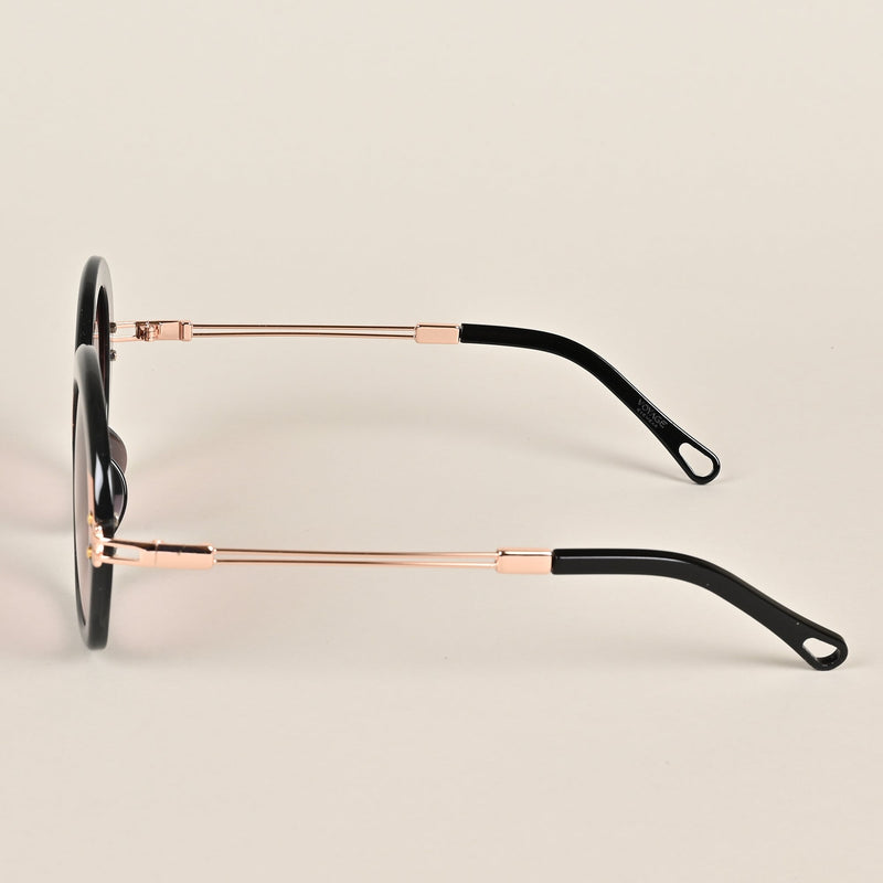 Light Brown & Pink Over Size Sunglasses - MG3912