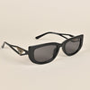 Black Oval Sunglasses - MG3897