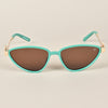 Voyage Brown Cateye Sunglasses for Women (LH066MG3986)