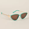 Cateye Brown Sunglasses - MG3986