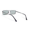 Kaizen | Grey Rectangle Polarized Sunglasses | Grey Frame - PMG7927