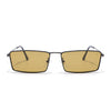 Kaizen | Olive Rectangle Polarized Sunglasses | Grey Frame - PMG7928
