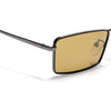Kaizen | Olive Rectangle Polarized Sunglasses | Grey Frame - PMG7928