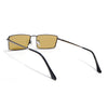 Kaizen | Olive Rectangle Polarized Sunglasses | Grey Frame - PMG7928