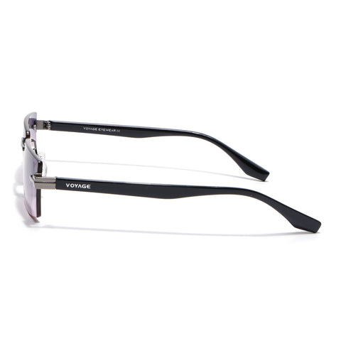Vortex | Purple Rimless Sunglasses | Grey Frame - MG7992