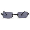 Godex | Black Rimless Sunglasses | Black Frame - MG9122
