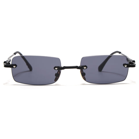 Godex | Black Rimless Sunglasses | Black Frame - MG9122