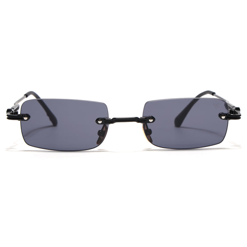 Godex | Black Rimless Sunglasses | Black Frame - MG9122