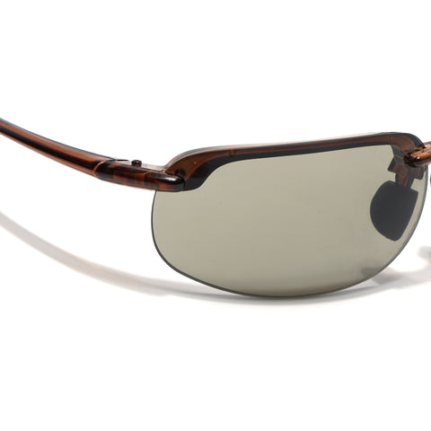 Stratos | Olive Black Wrap Around Sunglasses | MG9114