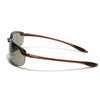 Wrap Around Sunglasses (Green Lens | Black Frame - MG9114)