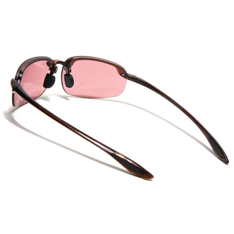 Stratos | Smoke Rose Wrap Around Sunglasses | MG9118