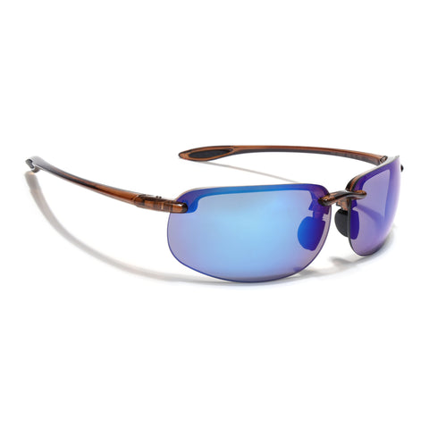 Stratos | Brown Wrap Around Sunglasses | MG9170