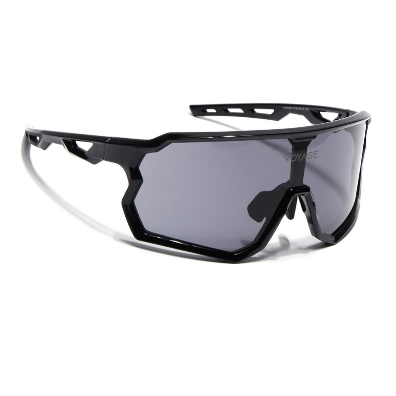 Voyage Select Drift Sunglasses (Grey Lens | Shine Black Frame - SLMG6335)