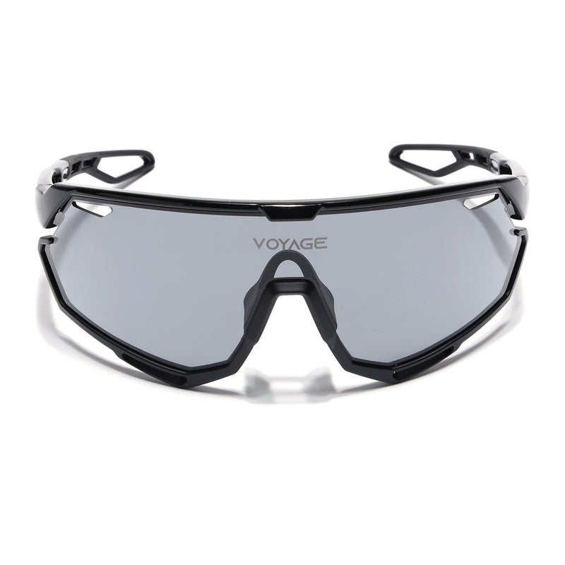 Voyage Select Drift Sunglasses (Grey Lens | Shine Black Frame - SLMG6338)