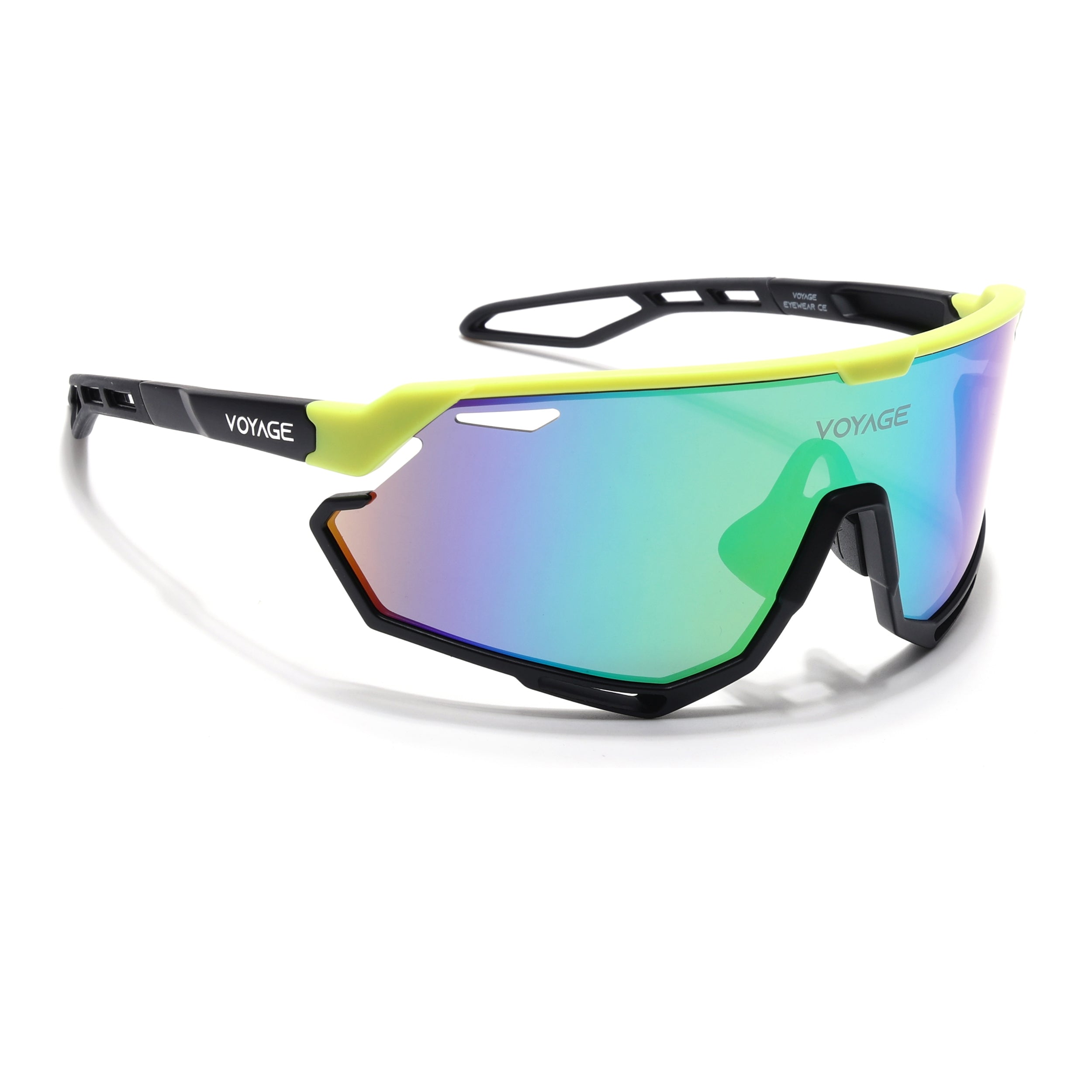 人気！Vacationサングラス Voyage Select Drift Sunglasses (Multicolor Lens | Yellow & Black Frame