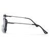 Black Wayfarer Polarized Sunglasses | Black Lens - PMG7896