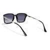 Black Wayfarer Polarized Sunglasses | Grey Lens - PMG7897