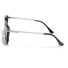 Black Wayfarer Polarized Sunglasses | Grey Lens - PMG7897