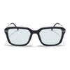 Black Wayfarer Polarized Sunglasses | Olive Lens - PMG7898