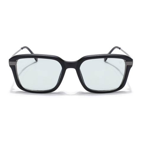 Black Wayfarer Polarized Sunglasses | Olive Lens - PMG7898