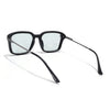 Black Wayfarer Polarized Sunglasses | Olive Lens - PMG7898