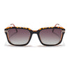 Demi Brown Wayfarer Polarized Sunglasses | Brown Lens - PMG7899
