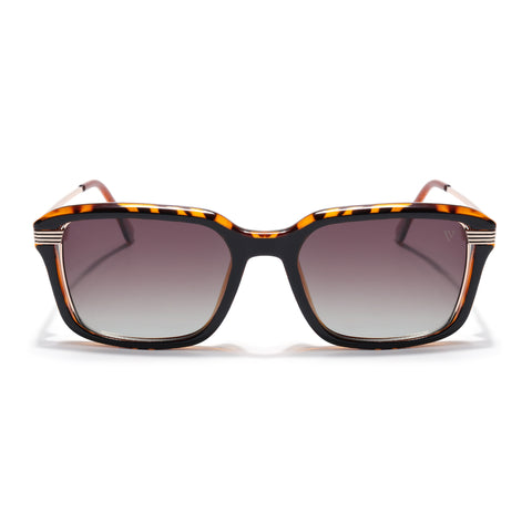 Demi Brown Wayfarer Polarized Sunglasses | Brown Lens - PMG7899