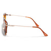 Demi Brown Wayfarer Polarized Sunglasses | Brown Lens - PMG7899