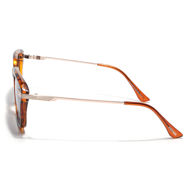 Demi Brown Wayfarer Polarized Sunglasses | Brown Lens - PMG7899