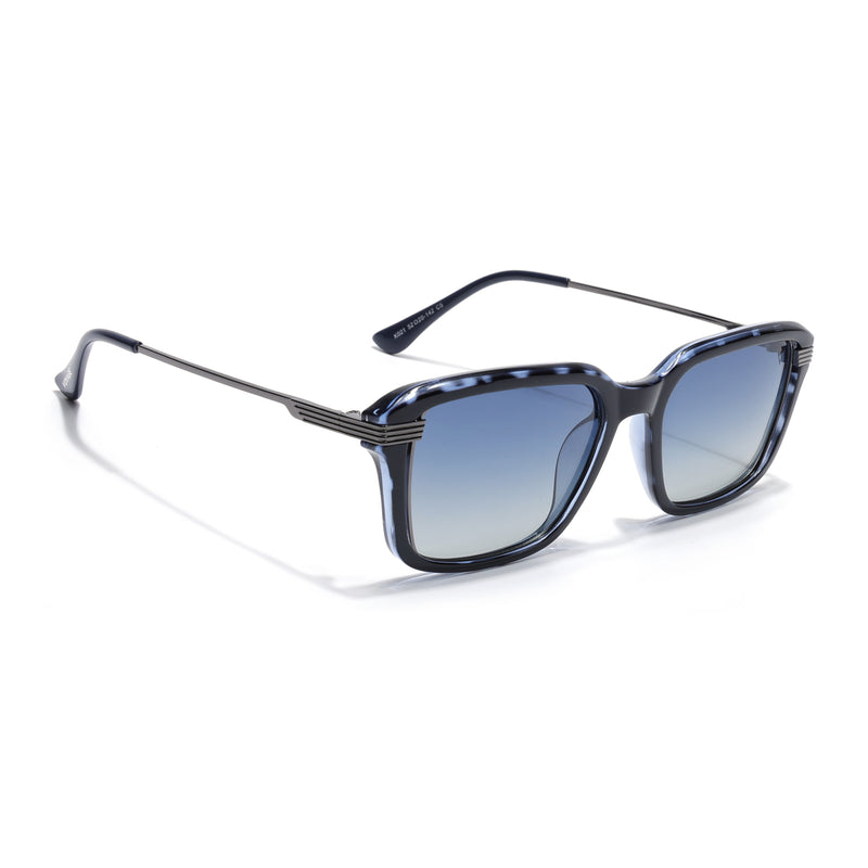 Demi Blue Wayfarer Polarized Sunglasses | Blue Lens - PMG7900