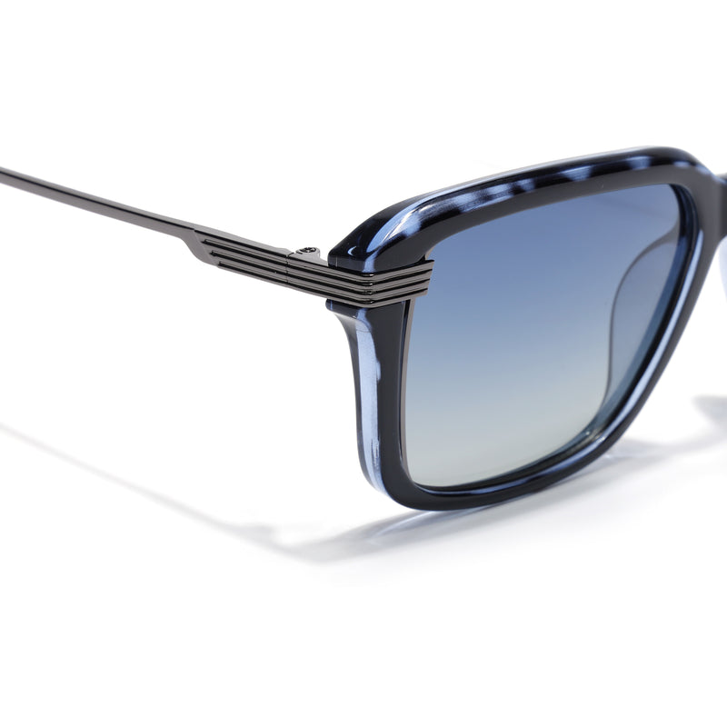 Demi Blue Wayfarer Polarized Sunglasses | Blue Lens - PMG7900