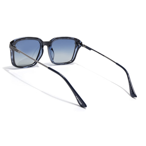 Demi Blue Wayfarer Polarized Sunglasses | Blue Lens - PMG7900
