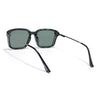 Demi Green Wayfarer Polarized Sunglasses | Green Lens - PMG7901