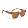 Brown Rectangle Polarized Sunglasses  | Brown Lens - PMG7918