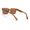 Brown Rectangle Polarized Sunglasses  | Brown Lens - PMG7918